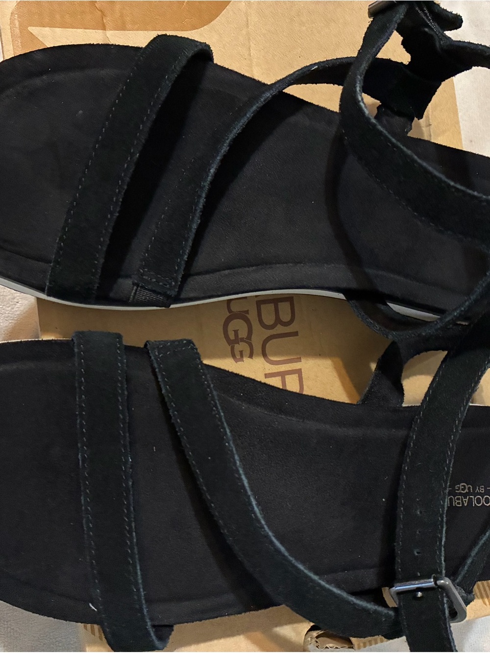 Coolaburra by Ugg W Haisley Women's Black Sandals